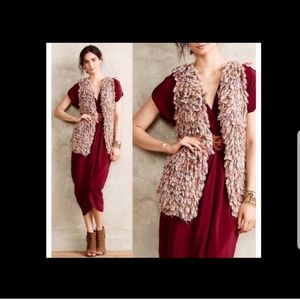 Anthropologie sweater vest by Dollie